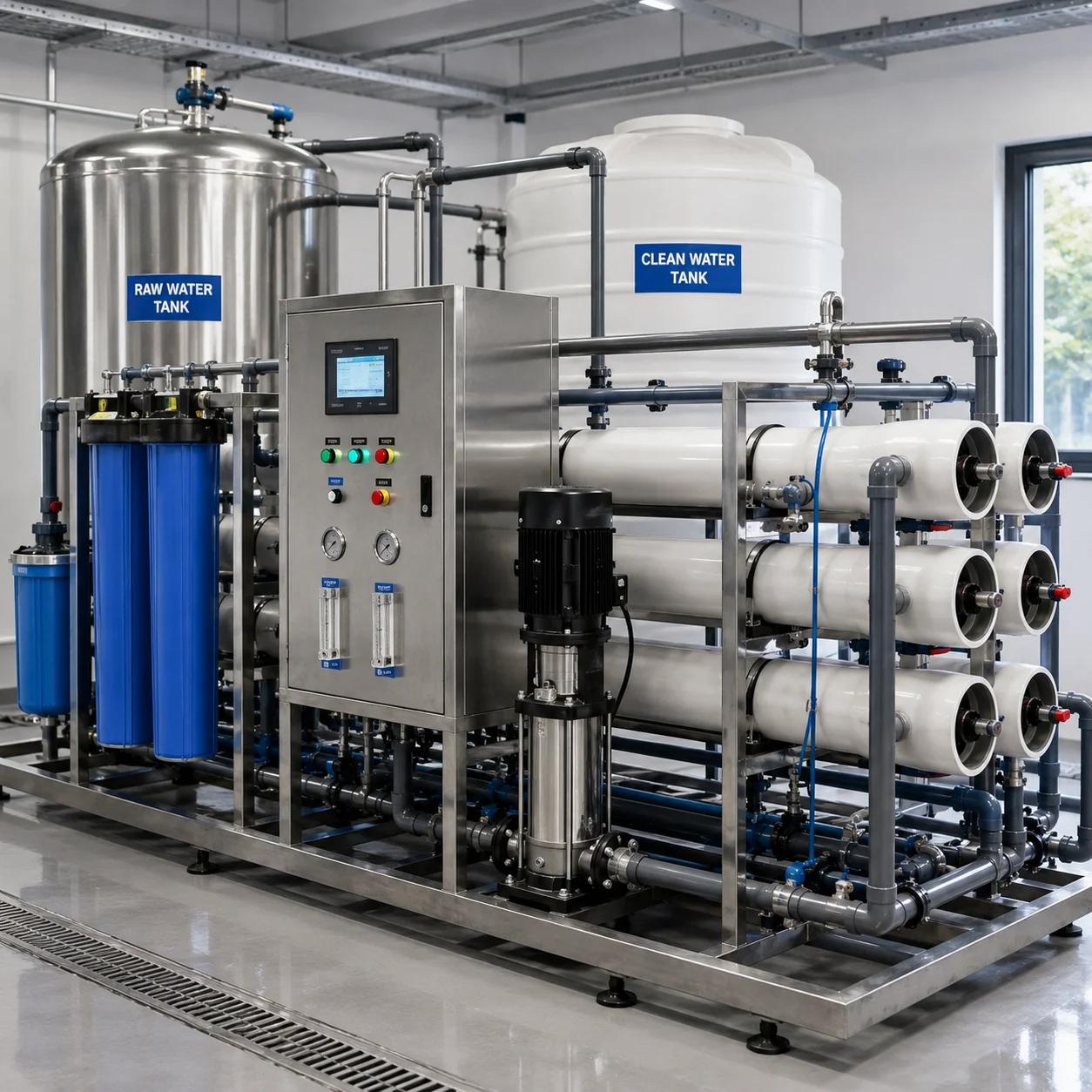 Commercial RO Plant
