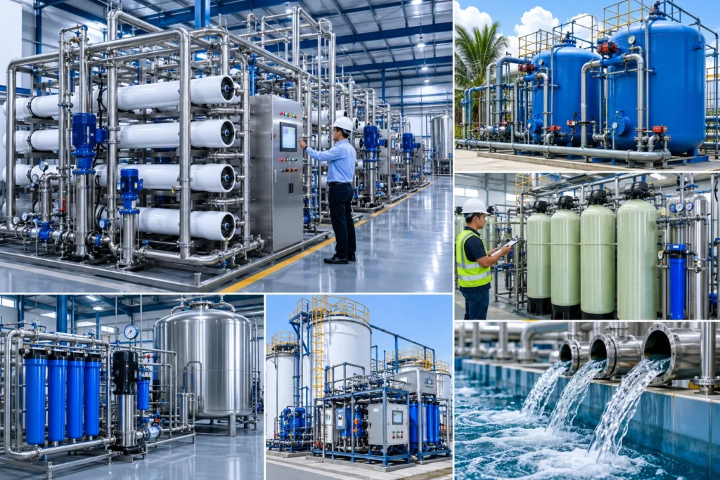 Commercial and industrial water treatment solutions by Apiance Technology