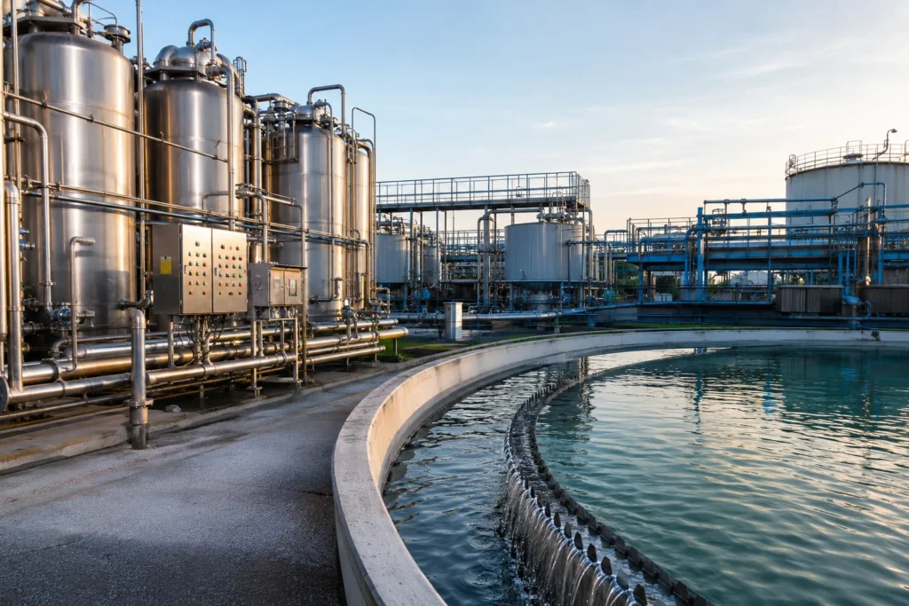 ETP Plant manufacturer providing industrial wastewater treatment solutions