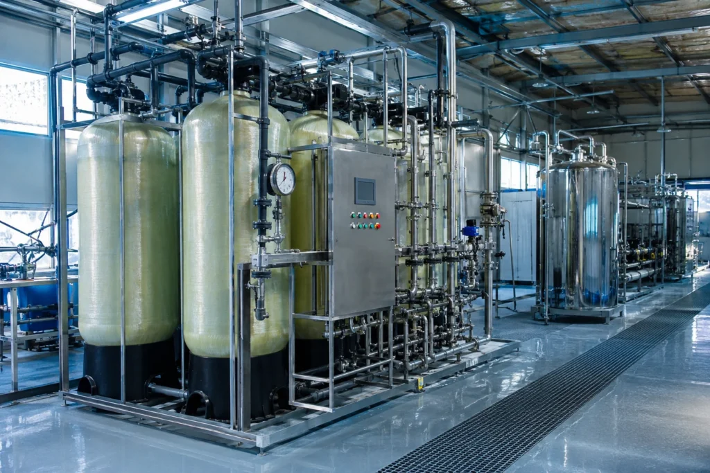 Industrial Water Softener Plant for hard water treatment and scale prevention