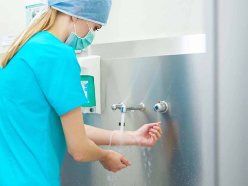 Hygienic water systems for healthcare facilities, labs and patient care.
